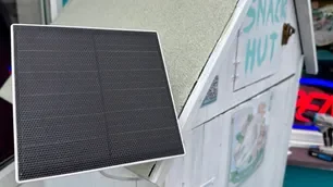 I put a $17 solar panel on my security camera - DIY solar meets the renewable energy revolution